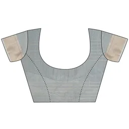 leelipeeri designer LeeliPeeri Women Designer Checked Zari Organza Designer Saree image 3