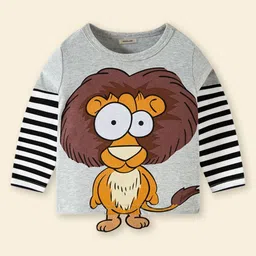 INCLUD Boys Graphic Printed Round Neck T-shirt-image-64