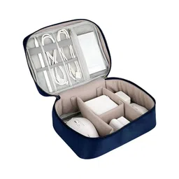 Aura Navy Blue Set of 1 Water Resistant Multi-Utility Organisers image 3