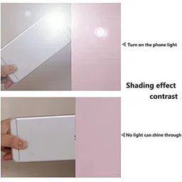 BFAM Pink Set of 2 Black Out Door Curtain image 4