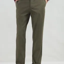 Fred Perry Men Slim Fit Mid-Rise Cotton Chinos Trousers image 3