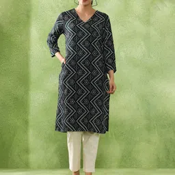 Jaipur Kurti Women Floral Printed Kurta-image-73