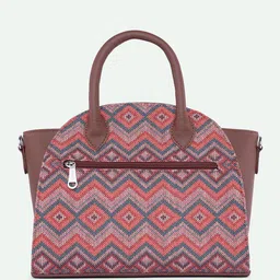 ZOUK Women Geometric Printed Swagger Handheld Bag image 2