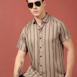 THE BEETEL HOUSE Men Relaxed Printed Casual Shirt-picture-13