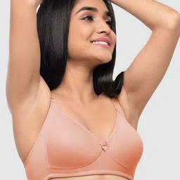 Lovable Contours Women Full Coverage Lightly Padded Seamless T-Shirt Bra image 5