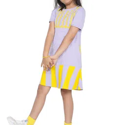 PILOLO Girls Printed A-Line Dress-picture-14