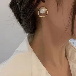 QUECY Contemporary Studs Earrings image 3