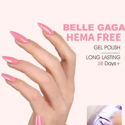 BELLE GAGA Hema Free High Gloss Soak Off UV Gel Nail Polish - 10 ml - Shade - BG 9053 image 5