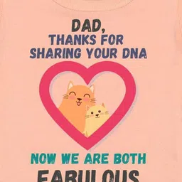 Arvesa Happy Father DaysPrinted Romper image 3