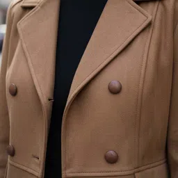 Excent Double-Breasted Coat image 5