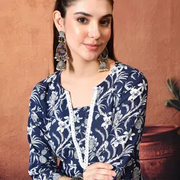 Anouk Rustic Women Floral Printed Kurta image 2