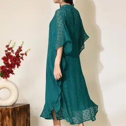 SEEDS OF FUSION A-Line Midi Dress image 2