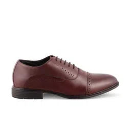 Tresmode Men Leather Formal Oxfords image 4