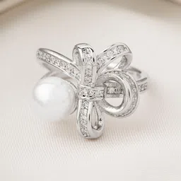 JOKER & WITCH Silver-Plated Adjustable Finger Ring image 1