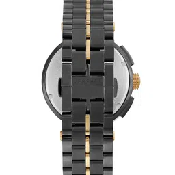 Versace Men Mother of Pearl Dial & Stainless Steel Bracelet Style Straps Analogue Chronograph Watch image 5