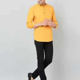 Le Mec Men Thread Work Kurta image 5