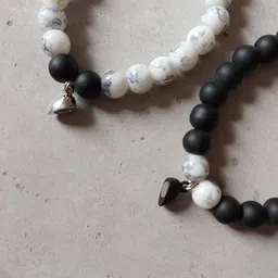 Octagon hub Unisex 2 Wraparound Bracelet image 4