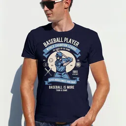 Moda Rapido Men Graphic Printed Round Neck Regular Fit Cotton T-shirt-picture-28