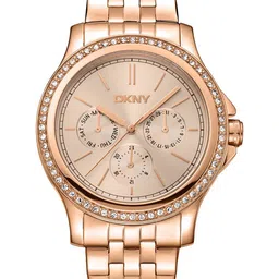 DKNY Women Brass Dial & Stainless Steel Straps Analogue Multi Function Watch DK1L064M0075-picture-28