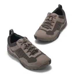 Woodland Men Colourblocked Nubuck Sneakers-picture-24