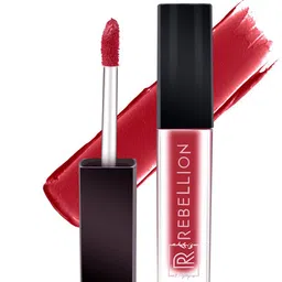 Rebellion Cosmetics Matte Obsession Non Transfer Matt Liquid Lipstick 17.11 g - Adorable Rose 10-picture-40