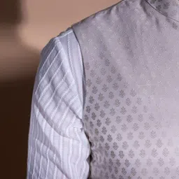 INAAYA JAIPUR Woven Design Nehru Jackets image 2