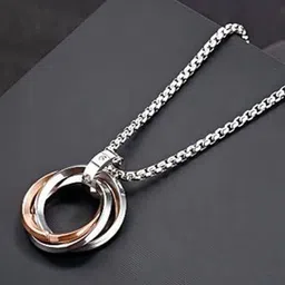 AGARWALPRODUCT Stainless Steel Contemporary Pendant With Chain image 4