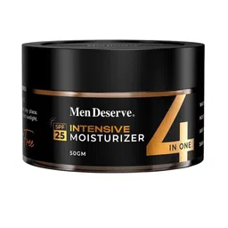 Men Deserve Set Of 2 De-Tan Face Wash-100ml & Moisturizer Combo-50g image 3