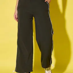 BUY NEW TREND Women Relaxed High-Rise Wrinkle Free Relexed Fit Joggers-image-14