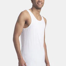 Jockey Bamboo And Tencel Modal Blend Sleeveless Vest With Extended Length-LM04 image 5