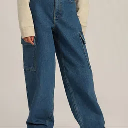 Vero Moda Girls Wide Leg High-Rise Stretchable Jeans-image-46
