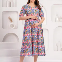 FASHION CLOUD Women Blue Kurtis image 4