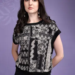 CORSICA Print Blouson Top-picture-31