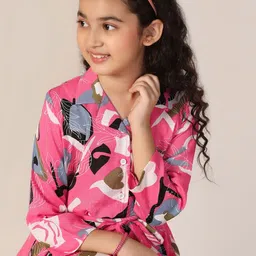 BAESD Print Fit & Flare Midi Dress image 2