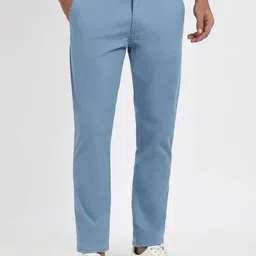 Peter England Casuals Men Slim Fit Trousers-image-64