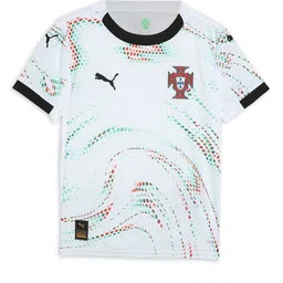 Puma Unisex Kids Graphic Printed Regular Fit Football Jersey-picture-10