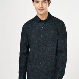 BYFORD by Pantaloons Men Floral Opaque Casual Shirt-image-92