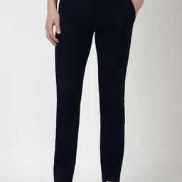 Peter England Men Super Slim Fit Trousers-image-67