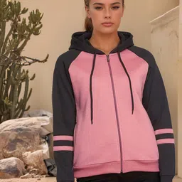 ZYNG Women Colourblocked Sweatshirt-image-2