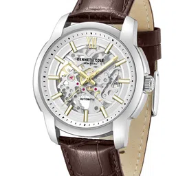 Kenneth Cole Men Leather Straps Analogue Automatic Motion Powered Watch KCWGX0099402MNW image 3