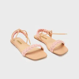 Sole To Soul Women Open Toe Flats-picture-40