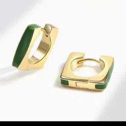 SZN Geometric Hoop Earrings-image-65