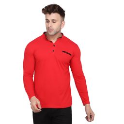 BEYOU FASHION Henley Neck Slim Fit T-shirt-picture-7