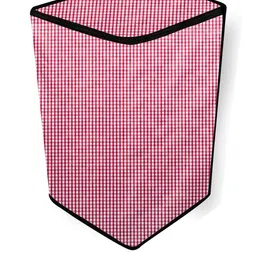 The Furnishing Tree Washing Machine Cover Pin Check Pattern Pink Compatible for Whirlpool 6.2 Kg Fu image 5