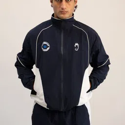 BAWSE. Unisex Brand Logo Colourblocked Lightweight Sporty Jacket-picture-40