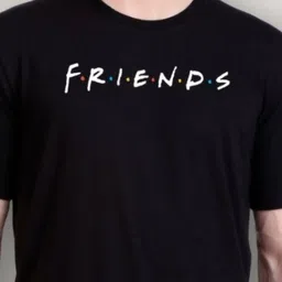 FLYIND VOGUE OUTFIT Typography Printed Round Neck Regular Fit T-Shirt image 4