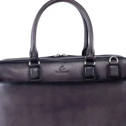 El'Curio Men Leather Laptop Bag image 4