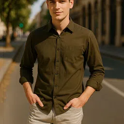 MaverIQ Men Comfort Slim Fit Casual Shirt-picture-20