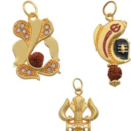 CHARMS Unisex Gold Gold-Plated Alloy Pendant-picture-35