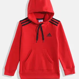 ADIDAS Boys 3S FLC Hooded Sweatshirt-picture-8